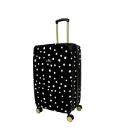 Jenni Chan Polka Dot 3-Piece Hardside Spinner Set