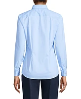 Lands' End Women's No Gape Long Sleeve Stretch Shirt