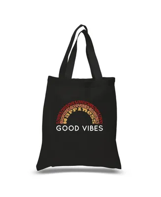 Good Vibes - Small Word Art Tote Bag