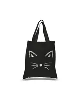 Whiskers - Small Word Art Tote Bag