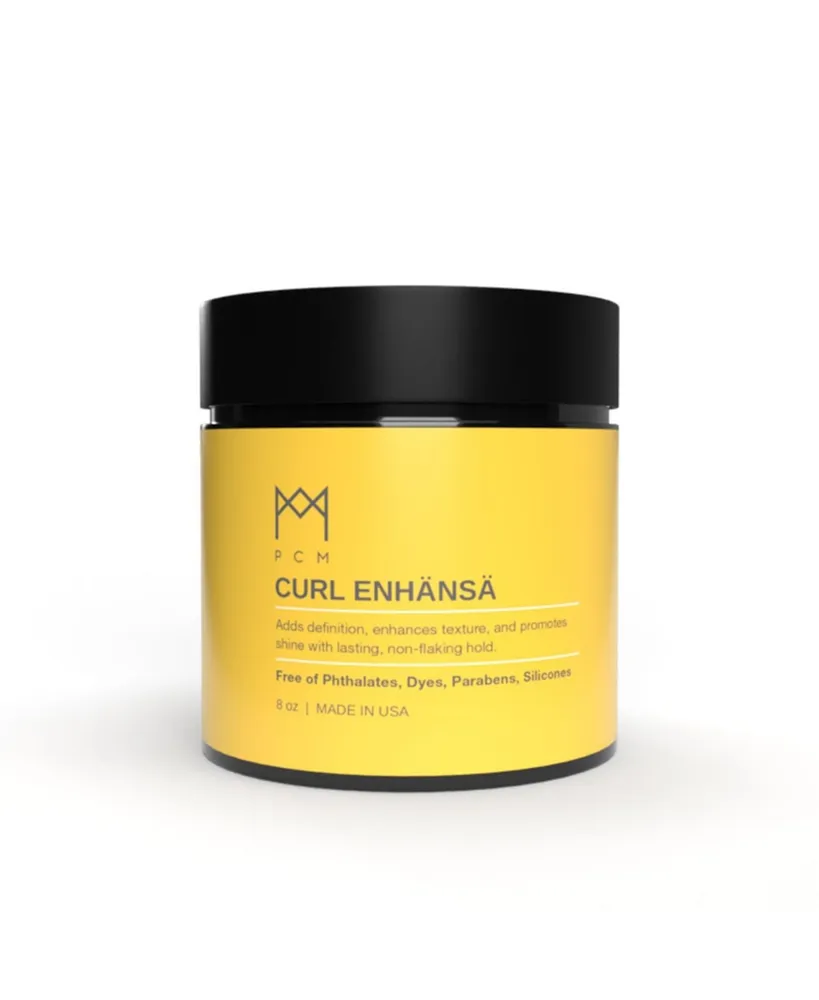 Puffcuff Curl Enhansa - Firm Hold Styling Gel for Men - Provides  Nourishment, Shine, and Moisture - Prevents Breakage & Dandruff - 8 oz