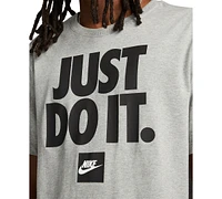 Nike Men's Sportswear Relaxed-Fit Just Do It Logo Graphic T-Shirt