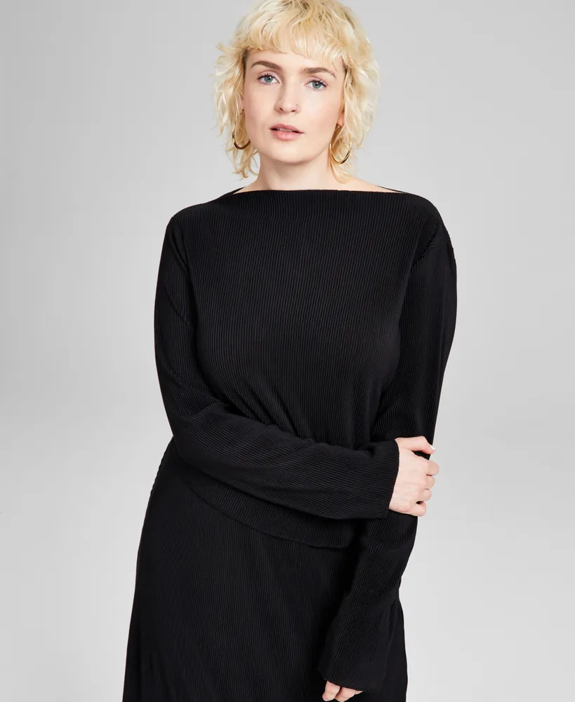And Now This Women's Square-Neck Puff-Sleeve Bodysuit - Macy's
