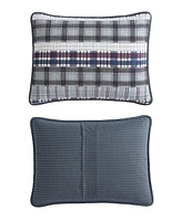 Closeout! Nautica Marina Cove Cotton Reversible 4 Piece Quilt Set, King