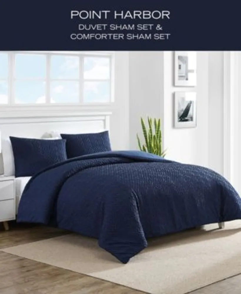 Nautica Point Harbor Embossed Comforter Sets