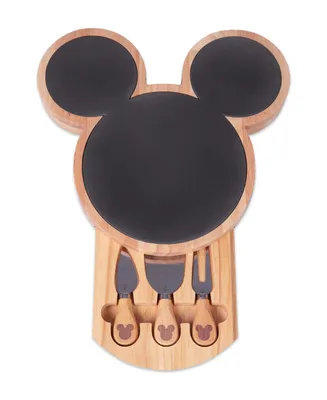 Disney's Mickey Mouse Slate Charcuterie Board with Cheese Knife Set