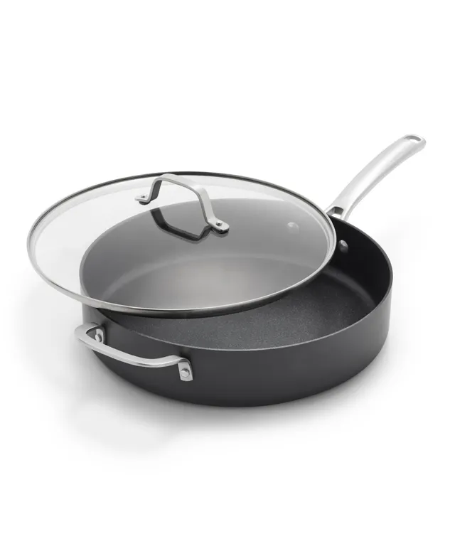 Calphalon Classic Stainless Steel 3 Qt. Covered Saute Pan - Macy's