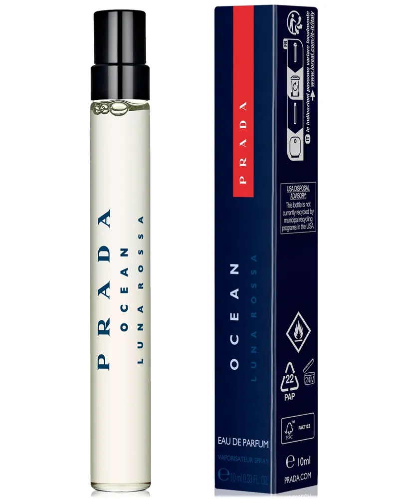 Prada Men's Luna Rossa Ocean Eau de Parfum Travel Spray, 0.33 oz.