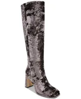 Sam Edelman Women's Issabel Square-Toe Sculpted-Heel Boots