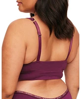 Adore Me Plus Size Maddey Unlined Bralette Bra