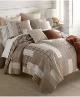 Donna Sharp Highalnd Plaid Reversible 3 Piece Quilt Set Collection