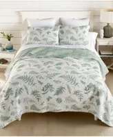 Donna Sharp Botanical Reversible 3 Piece Quilt Set Collection