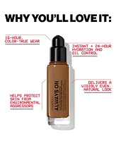 Smashbox Always On Skin-Balancing Foundation, 1 oz.