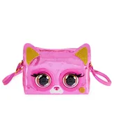 Purse Pets, Metallic Mood Flashy Frenchie, Interactive Pet Toy and Crossbody Shoulder Bag - Multi