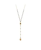 Karma and Luck Spiritual Resilience Gold Plated Rosary Necklace