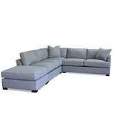 Nightford 143" 4-Pc. Fabric L Sectional, Created for Macy's