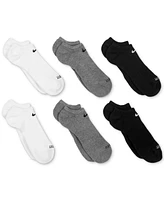 Nike Unisex Everyday Plus Cushioned Training No-Show Socks 6 Pairs