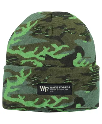 Men's Nike Camo Wake Forest Demon Deacons Veterans Day Cuffed Knit Hat