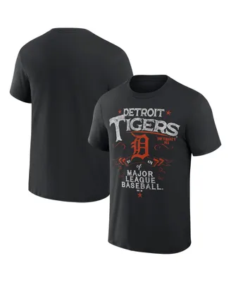 Men's Darius Rucker Collection by Fanatics Black Detroit Tigers Beach Splatter T-shirt