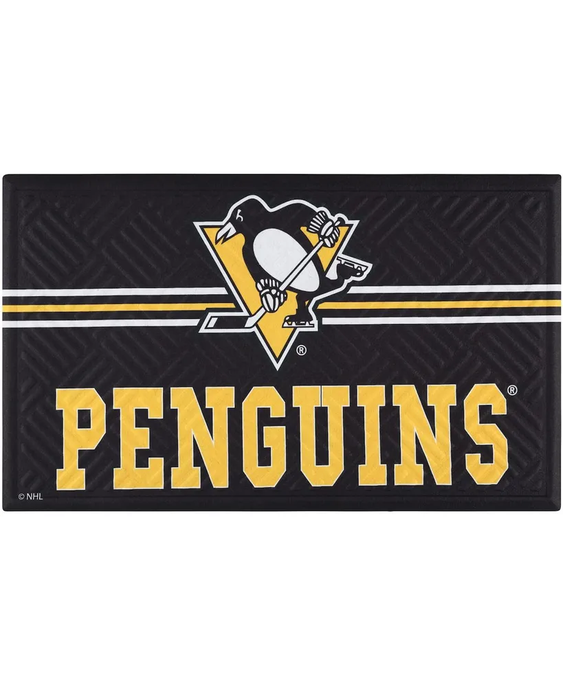 Pittsburgh Penguins Embossed Door Mat