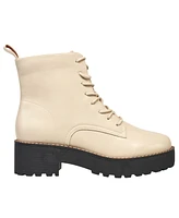 French Connection Women's Grace Lace-Up Combat Boots