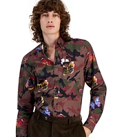 Paisley & Gray Men's Brian Camo-Print Shirt