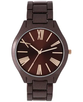 I.n.c. International Concepts Women's Brown Bracelet Watch 42mm, Created for Macy's