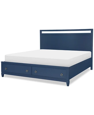Summerland Panel California King Storage Bed