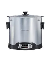 Sear Cook 10 Quart Stockpot Slow Cooker