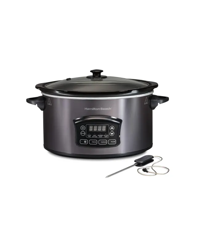 Hamilton Beach Programmable 4-Qt. Slow Cooker - Macy's