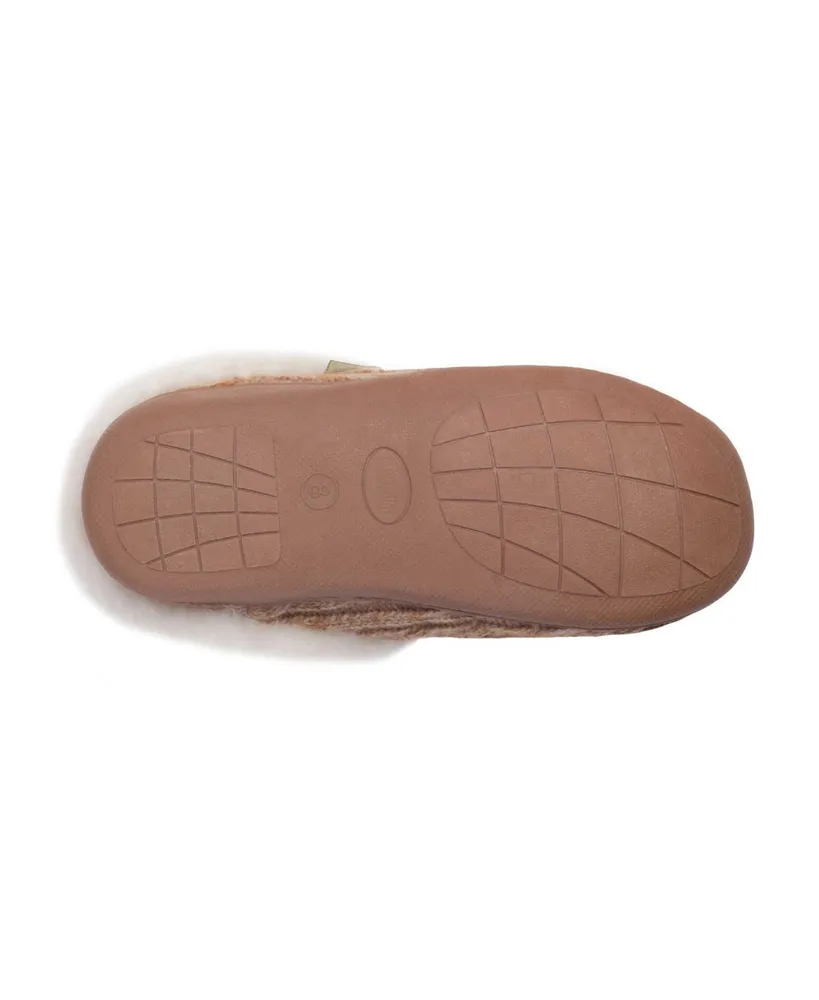 Cloud Nine Sheepskin Ladies Crochet Clog Slide Slippers