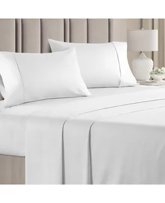 Cgk Unlimited 4 Piece Deep Pocket Cooling Sheet Set 100% Rayon from Bamboo