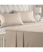 Piece Deep Pocket Microfiber (Muted, Vibrant, Heathered) Sheet Set