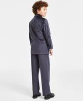 Calvin Klein Big Boys Velvet Jacket Stretch Performance Pants Dress Shirt