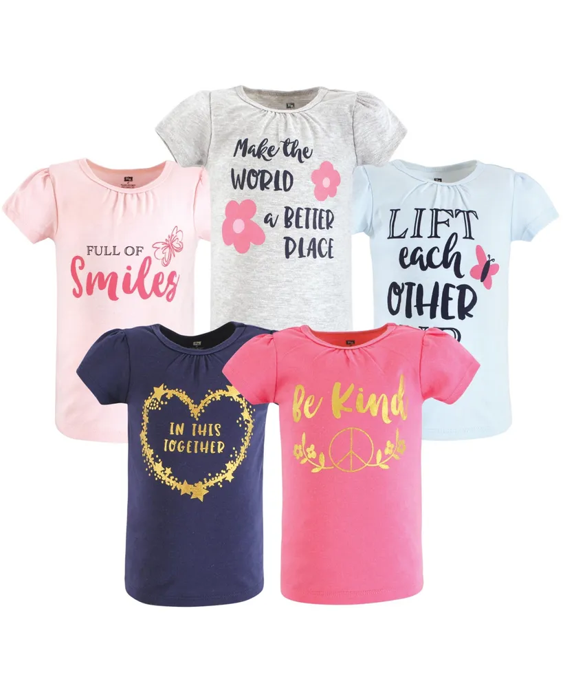 Hudson Baby Toddler Girls Short Sleeve T-Shirts