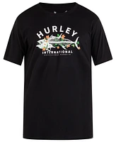 Hurley Men's Everyday Fish Food Short Sleeve T-shirt