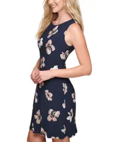 Tommy Hilfiger Petite Floral-Print Sheath Dress