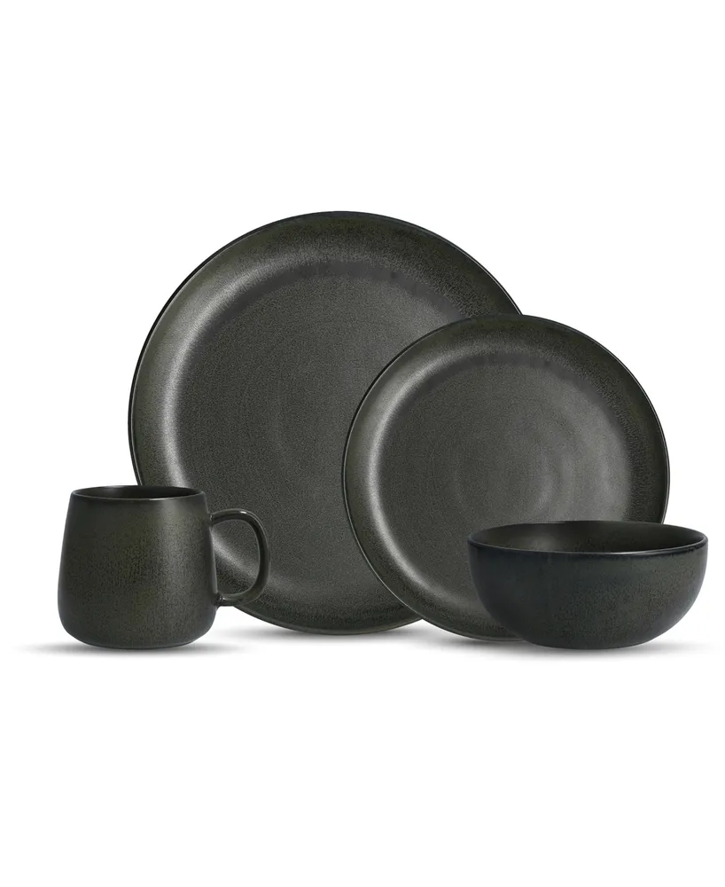 Fortessa Sound Forest 16 Piece Dinnerware Set, Service for 4