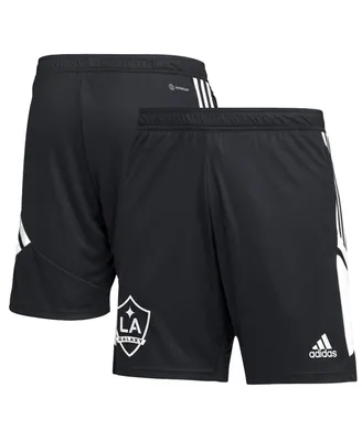 Men's adidas Black La Galaxy Soccer Training Aeroready Shorts