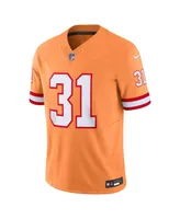 Men's Nike Antoine Winfield Jr. Orange Tampa Bay Buccaneers Throwback Vapor F.u.s.e. Limited Jersey