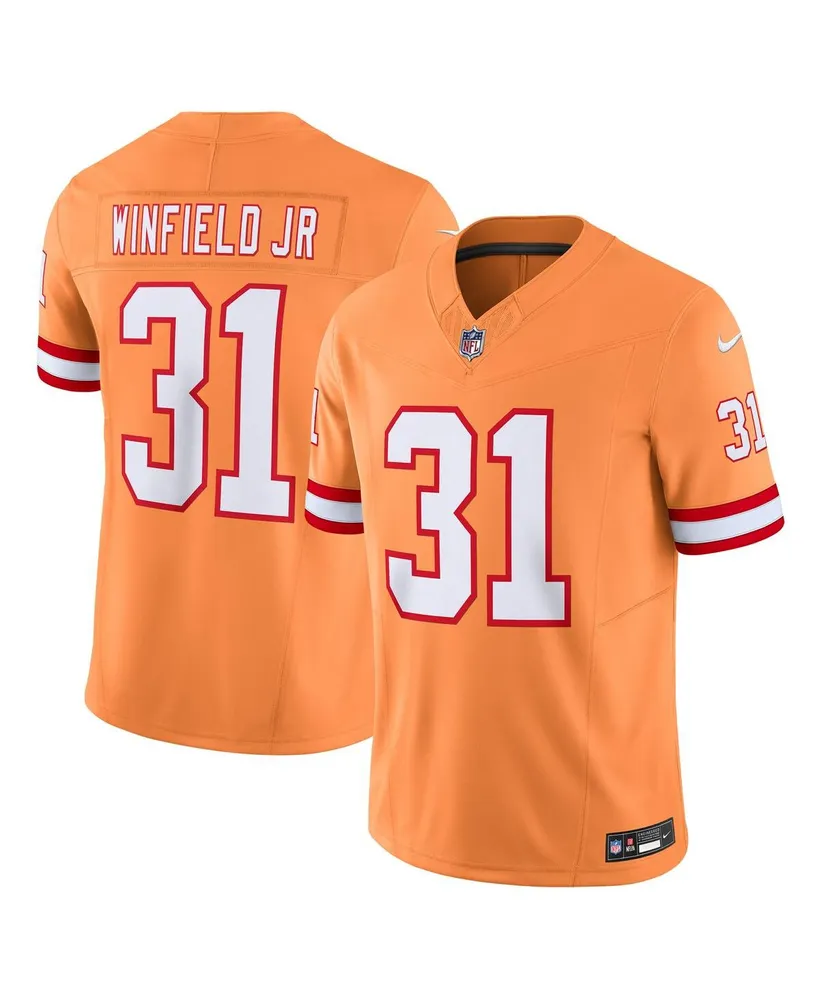 Men's Nike Antoine Winfield Jr. Orange Tampa Bay Buccaneers Throwback Vapor F.u.s.e. Limited Jersey