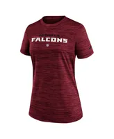 Women's Nike Red Atlanta Falcons Sideline Velocity Performance T-shirt