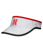 Men's Top of the World White Nebraska Huskers Daybreak Adjustable Visor