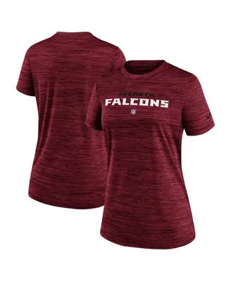 Women's Nike Red Atlanta Falcons Sideline Velocity Performance T-shirt