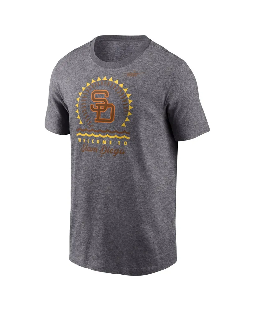 Men's Nike Gray San Diego Padres Sun Hometown T-shirt