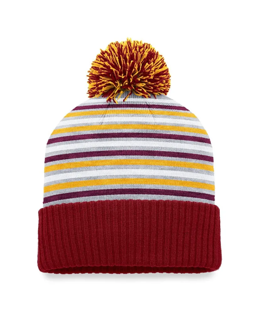 Men's Top of the World Maroon Arizona State Sun Devils Dash Cuffed Knit Hat with Pom