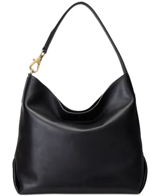 Lauren Ralph Kassie Large Leather Shoulder Bag