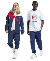 Reebok Men's Classics Vector Logo-Print Track Pants