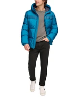 Tommy Hilfger Men's New Ghost Logo Print Puffer Jacket
