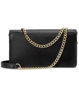 Lauren Ralph Leather Crossbody Tech Case